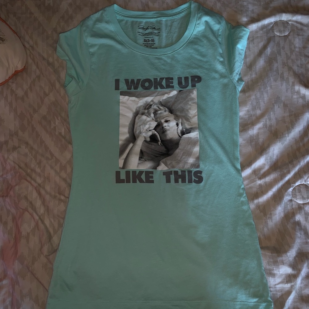 Teal t-shirt